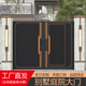 鋁合金庭院門新款別墅大門高級精雕鋁藝農(nóng)村自建房花園庭院大門 雙開門