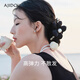 AJIDOU阿吉豆春季上新可愛(ài)時(shí)尚花朵發(fā)夾生日禮物女母親節(jié)禮物送媽媽