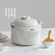 olayks立時(shí) 陶瓷內(nèi)膽電飯煲2-5人真土鍋0涂層電飯鍋家用智能柴火飯煲仔飯煲湯防溢無(wú)涂層3L