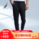 諾帝卡（NAUTICA）【商場(chǎng)同款】男裝春夏款萊賽爾彈力順滑運(yùn)動(dòng)束腳長(zhǎng)褲男KM3303 深藏青4DN M