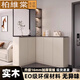 柏維棠入戶轉(zhuǎn)角鞋柜玄關柜一體隔斷柜屏風柜門廳客廳拐角收納儲物柜定制 A款1:長1150*深1150*高2100