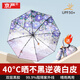 京嚴(yán)太陽傘防紫外線雙層防曬夏季遮陽傘晴雨兩用膠囊傘折疊雨傘便攜 【雙層雙花】繁星羅蘭+送手拎包 小巧輕便 I 雙層黑膠 I 高效隔熱