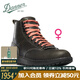 DANNER丹納 都市戶外休閑Logger 917女款工裝靴真皮手工徒步中幫登山鞋 碳灰34654(M) 女GTX防水 37.5