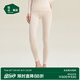 松山棉店商場同款【輕薄養(yǎng)膚衣】保暖秋衣秋褲男打底女打底衫冬 女士-奶油杏-褲子 L （女士165，男士175）