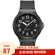 卡西歐(CASIO)手表男士橡膠帶簡約學生運動電子手表 MW-240-1BV