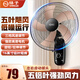 揚(yáng)子壁掛風(fēng)扇壁扇掛壁電風(fēng)扇掛墻壁上大風(fēng)強(qiáng)力遙控式廚房搖頭家用廁所衛(wèi)生間專用餐廳商用 16寸鋁葉機(jī)械短線款