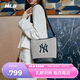 MLB包女水桶包斜挎包單肩包手提包七夕送女友3ABMS072N-50BKS-F