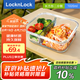 樂扣樂扣（locknlock）【家裝節(jié)】玻璃飯盒微波爐水果保鮮盒便當(dāng)盒2分隔LLG447C_1.02L