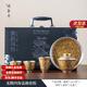 傳承令故宮敦煌文創(chuàng  )鎏銀茶具套裝喬遷新居畢業(yè)禮物新婚退休定制高端茶具 龍騰四海蓋碗套組
