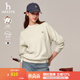 哈吉斯（HAZZYS）女裝 春秋款女【PHIZ系列】寬松衛(wèi)衣女ABTSE0BCX02 乳白色I(xiàn)V M (160/84A 38)