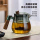 泥也玻璃泡茶壺茶水分離茶杯耐高溫加厚茶具套裝家用水壺單壺煮茶壺器