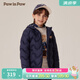 PawinPaw【三防松軟小熊】卡通小熊童裝秋冬新男女童輕薄羽絨服 Navy藏青色/59 120 cm 充絨量53.4g