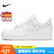 耐克NIKE緩震板鞋男空軍一號(hào)AIR FORCE 1運(yùn)動(dòng)小白鞋CW2288-111白39