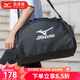 MIZUNO美津濃乒乓球旅行包單肩背手提運動大容量旅行包 33CY33Z2 黑銀 33CY14Z109