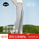 菇娘家防曬褲子女涼感冰絲速干戶(hù)外運動(dòng)休閑闊腿長(cháng)褲夏潮流透氣大碼褲子