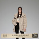 歐時(shí)力OCHIRLY 滑雪服羽絨服外套女上衣連帽中長款保暖秋冬通勤 灰杏840 M