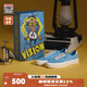 VISION STREET WEAR官方PSYCHO限定系列FLAT TOP多色低幫街頭板鞋平底帆布鞋男女鞋 天空藍 常規款 42.5