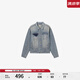 Levi's?SilverTab?25年春夏新款男士美式復(fù)古時(shí)尚牛仔夾克外套 淺藍(lán)色 004GI-0001 S