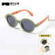 四萬(wàn)公里兒童可折疊太陽(yáng)鏡圓框硅膠材質(zhì)墨鏡男女童偏光防紫外線(xiàn)遮陽(yáng)鏡開(kāi)學(xué)