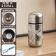 膳魔師（THERMOS）純鈦迷你保溫杯女生2025新款高顏值鈦杯泡茶水杯子生日禮物 白櫻花150ML雙層純鈦