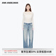 ANN ANDELMAN官方直營 2025新品皮膚衣內(nèi)搭吊帶背心罩衫女修身長(zhǎng)袖上衣 白色 S