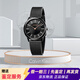 CalvinKlein凱文克萊ck七夕手表女黑精靈情侶表簡約輕奢時(shí)尚石英表新年禮物 K3M22X2X表盤直徑35mm