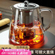 八千行泡茶壺茶水分離玻璃茶具小茶壺一人用飄逸杯家用高硼硅耐熱沖茶壺