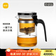 尚明過濾飄逸杯玻璃茶壺一鍵過濾小容量耐高溫家用泡茶壺茶道泡茶器 單壺 500ml