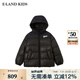 E·LAND KIDS衣戀90%鵝絨男童連帽羽絨服冬季新品 Black黑色/19 140 cm