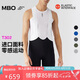 MBO春夏季男子雙箭頭零感背帶騎行短褲T302 黑曜石 L