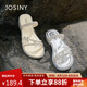 卓詩尼【七夕禮物】夏日外穿絕美拖鞋2025涼拖蝴蝶結(jié)水鉆涼鞋 銀色 39