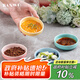 半物生活蘸料碟調(diào)味碟漸變小碟子陶瓷多巴胺色醬料碟家用小吃碟調(diào)料碟醋碟