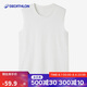 迪卡儂（DECATHLON）背心健身打底汗衫無袖運(yùn)動(dòng)t恤寬松坎肩外穿短袖5223879