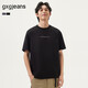 gxg.jeans男裝 短袖T恤合集 V款-黑色J25D442007 XL (180)