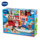 偉易達（Vtech）兒童玩具軌道車(chē)智慧城市消防局消防車(chē)1-2-6寶寶男孩女孩生日禮物