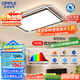 歐普（OPPLE）吸頂燈客廳燈護(hù)眼全光譜智能LED照明燈具簡(jiǎn)約大氣悅明5 包安裝