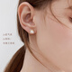 胖東來(lái)品質(zhì)法式淡水珍珠耳釘女純銀S925銀耳環(huán)優(yōu)雅氣質(zhì)小眾感耳釘 【百搭新配色】天然淡水珍珠耳釘