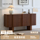 莫語巴克邊柜中古風(fēng)家具法式復(fù)古餐邊柜收納柜客廳儲物柜墻邊柜 巴克邊柜-北美白蠟?zāi)尽?.8米】