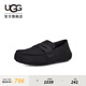 UGG秋季男士時(shí)尚舒適純色平底休閑豆豆鞋樂福鞋 1166762 BLK | 黑色 40