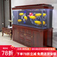 森森（SUNSUN）新品森森美式帝雅超白玻璃底過(guò)濾龍魚缸大型客廳魚缸免換水 (入門級(jí))美式-帝雅 1.2米42.2寬 靠墻款
