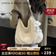 CinvaiKrose官網(wǎng)小c&k包包女包腋下包2025新款輕奢單肩斜挎包生日禮物送女友 白色-CK女包生日禮物送女友