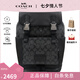 COACH/蔻馳  男士時尚潮流實用百搭輕奢精致簡約商務(wù)雙肩背包 PVC配皮黑色C2712QBMI5 其它