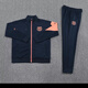 AJZS25-26巴薩外套足球服夾克長(cháng)袖拉鏈套裝訓練服出場(chǎng)秋冬球衣瘦腿褲 套裝 2XL