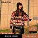 moussy 早春新品迪士尼合作款米奇圖案針織毛衣010GAL70-5080 020黑色 均碼