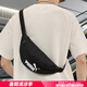 彪馬（PUMA）斜挎包男包女包夏季新款健身休閑包運(yùn)動(dòng)包戶外旅行單肩包腰包胸包 經(jīng)典黑色/拉鏈口袋/新到貨 OSFA