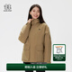 KOLON SPORT/可隆防水棉服 男女同款戶(hù)外運(yùn)動(dòng)露營(yíng)防風(fēng)透濕耐磨短款棉服外套 LUPJ4WTT09-CA 駝色 M (170/92A)