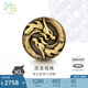 周生生黃金轉(zhuǎn)運(yùn)珠XL酷黑雙龍串珠生肖龍足金不含繩94346C定價(jià)