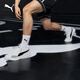 彪馬（PUMA）王嵐嵚同款|緩震實(shí)戰籃球鞋男女款輕便低幫運動(dòng)鞋 195509 白-黑色-02 43