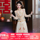 枝己秀禾服新娘婚紗2025新款新中式結(jié)婚禮服古裝嫁衣敬酒服婚服 HF041 S