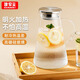 GIANXI涼水壺冷水壺大容量家用耐高溫高硼硅玻璃開(kāi)水壺節(jié)日禮物 1.8L